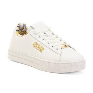 VERSACE JEANS Leather Sneakers